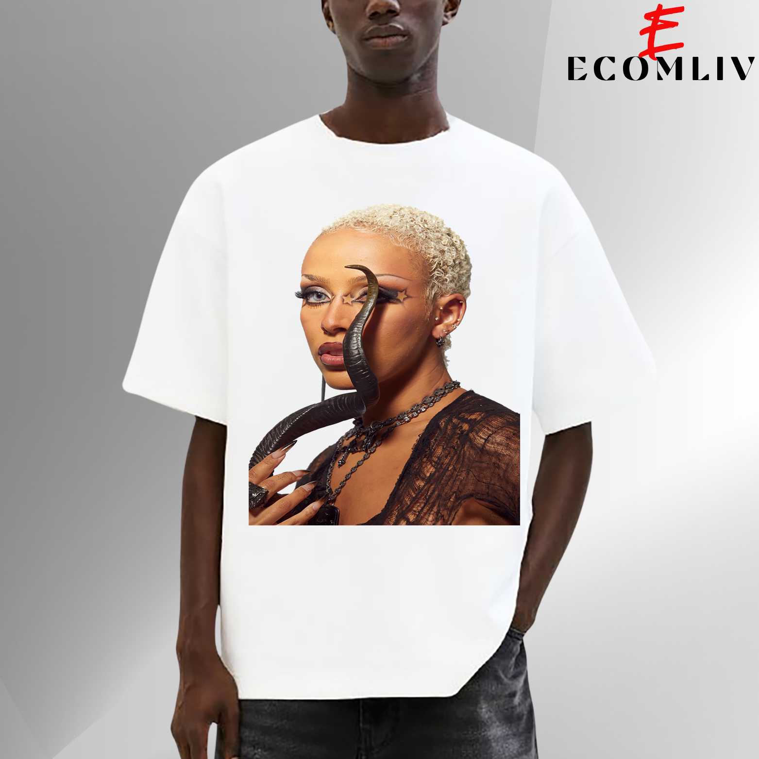 Doja Cat Face Graphic Tee, Unisex T-Shirt